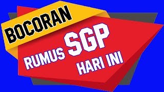 colok bebas sgp